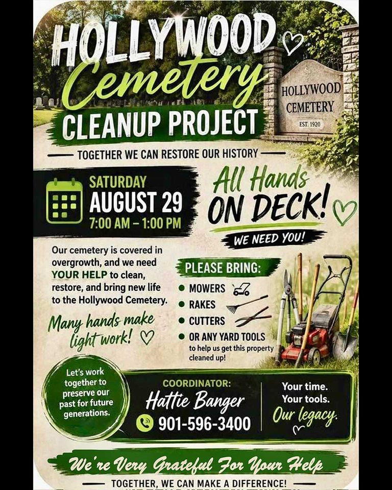 Volunteer Clean-Up Event – August 29th
